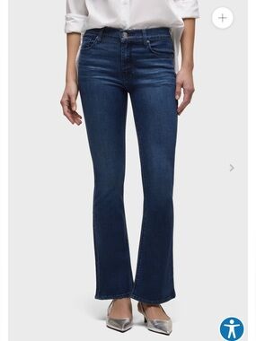 Hudson Nico Revival Bootcut Jeans Dark Wash Women’s 25x29 Stretch Denim
